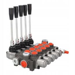 5 sekcijų hidraulinis skirstytuvas