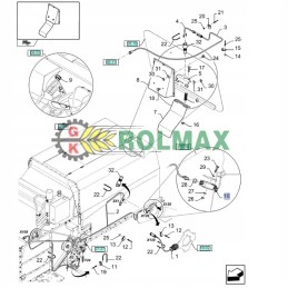 Ribinis jungiklis New Holland TC TX 84015509