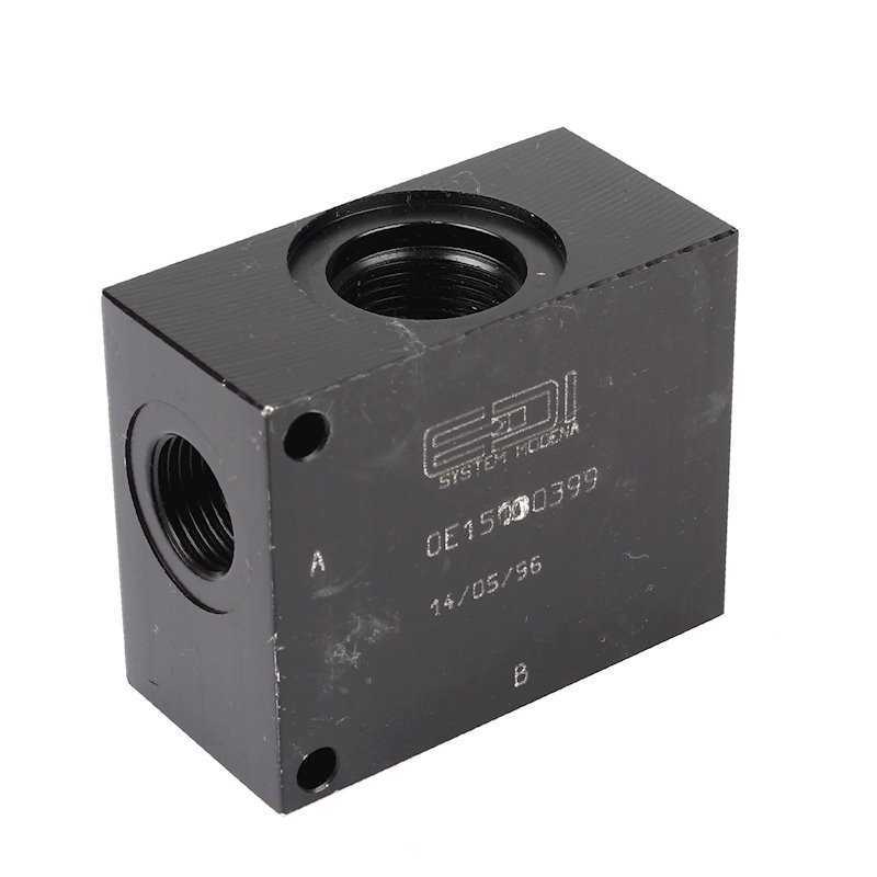 Vožtuvo korpusas 1 2 aliuminis