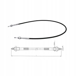 Kabelis yra 20 m m6 x m6