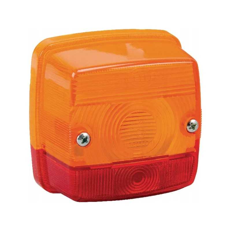 Kvadratinis lempos gaubtas, galinė kairė ir dešinė