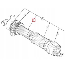 Variklio oro filtro centras