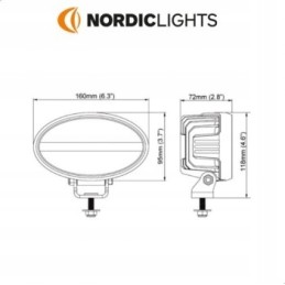 Nordic Lights Antares Go 610 16W darbinė lempa