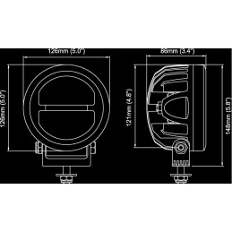 Nordic Lights Virgo N3103 LED 40W PB darbo lempa