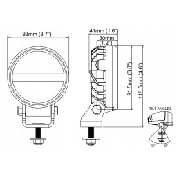 Nordic lights canis go 410 12 24v 16w wflood lempa