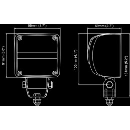 Nordic lights KL1002LED 12 24v 24w prožektorių lempa