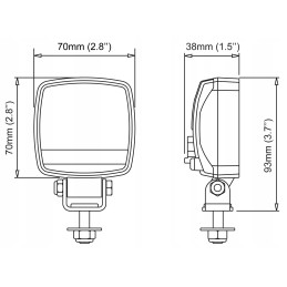 Nordic Lights KL1501LED darbo lempa 12 24v 10w