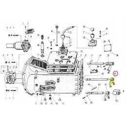 Reduktoriaus šakės c 330 50011350