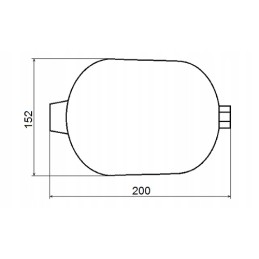 Hidroakumuliatorius 2x1 4l vožtuvas 24v hidrolideris