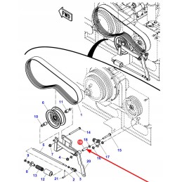 71390203 įtempiklio įvorė