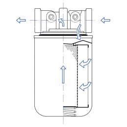 Universalus metalinis alyvos bakas 30l su filtru