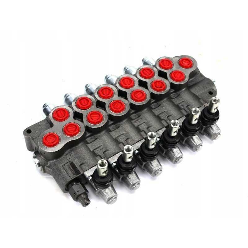 Rankiniu būdu valdomas skirstytuvas, 6 sekcijų, 80l min