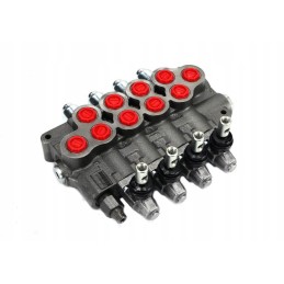 Rankiniu būdu valdomas skirstytuvas, 4 sekcijų, 80l min