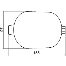 Hidroakumuliatoriaus talpa 0 35l vožtuvas 230v hidrolideris