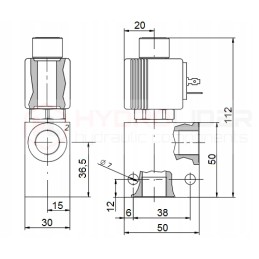 Hidroakumuliatoriaus talpa 0 35l vožtuvas 230v hidrolideris