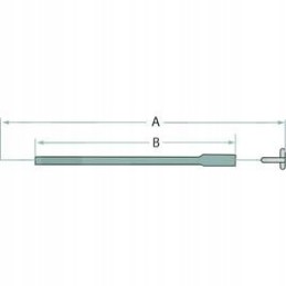 Rankinio droselio valdymo troso korpusas 1 34 643 081