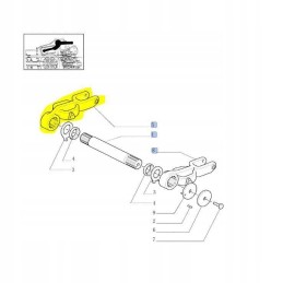 New Holland T7 kėlimo svirtis 5198416