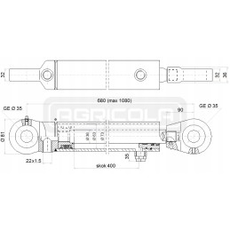 Hydr 63 400 u35 l 680 hidroliderio pavara