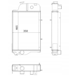 JD AL39290N radiatorius