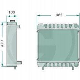 Fiat radiatorius 87569397 4952983 4973345