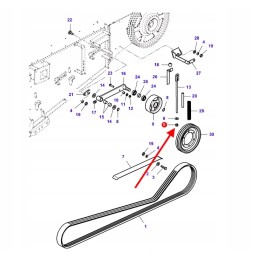 La12577311 savaime užsifiksuojanti veržlė m14