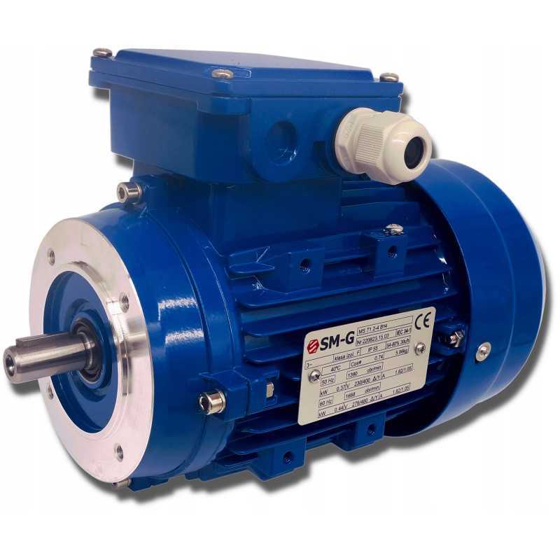 Elektros variklis 0 37kw 230 400v 1370rpm 3 fazis