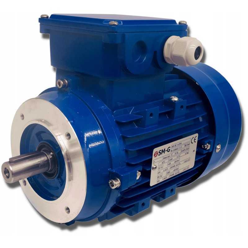 Elektros variklis 0 55kw 230 400v 1370rpm 3 fazis