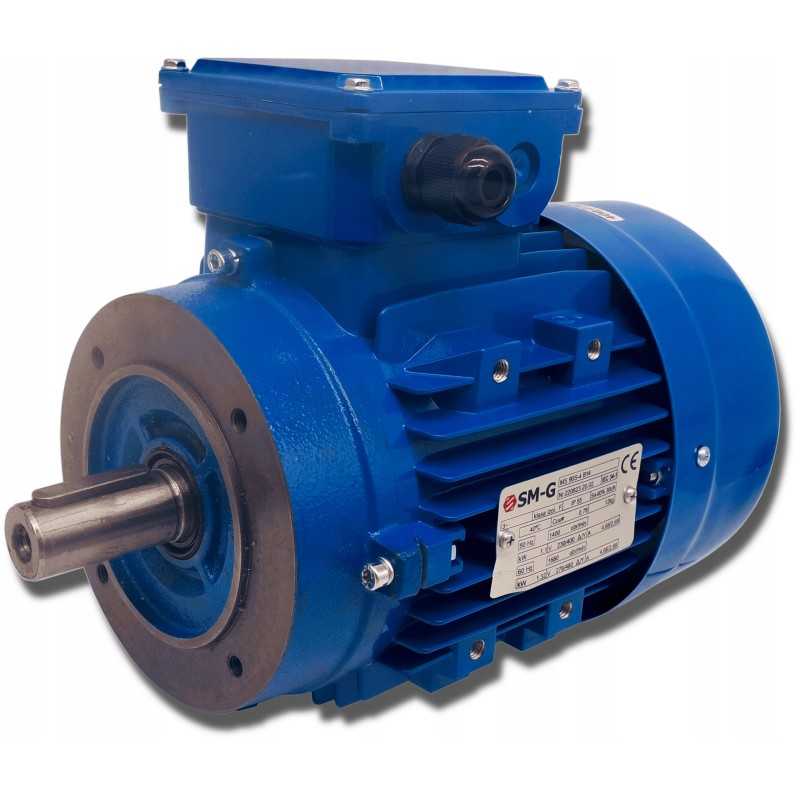 Elektros variklis 1 1kw 230 400v 1400rpm 3 fazis