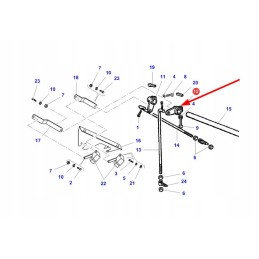 La300136294 įgaubta vairo svirties svirtis