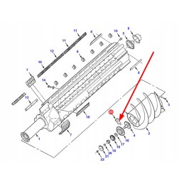 71401326 rotoriaus laikiklis