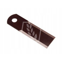 Lygus pašarų kombaino peilis 173x50x3mm fi18mm B103393