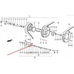 213060 0 būgno reguliavimo pavaros manžetė