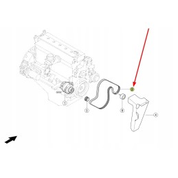 780160 0 generatoriaus trapecinis dirzas