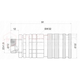 Lenta 4x plokščių komplektai m22x1 5 hidrolideris