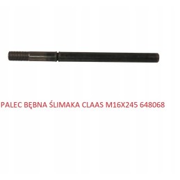 Sraigto galvutės būgno pirštas Claas 648068 m16x245