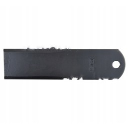 Fiksuotas pašarų kombaino smulkintuvo peilis 195x50x3 skylių