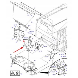 71397172 pelų barstymo plokštė