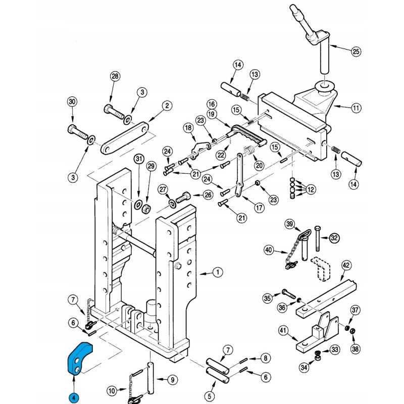 Važiuoklės kablys new holland tc4 tc5 korpusas cx5 14103