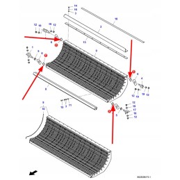 D28350031 įgaubta spyruoklinė viela