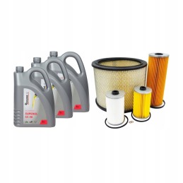 Superol CC40 alyvos filtrų komplektas 15l Bizon SW400