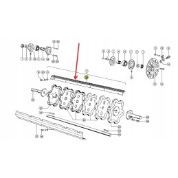 0001775320kr kairės ir dešinės svirties l 1305 mm