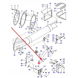 D28850877 išleidimo vamzdžio pavaros kaištis 22 x 85 mm