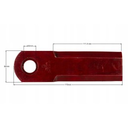 Noz chopni dėklas Massey Ferguson New Holland