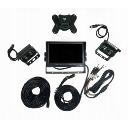 7 colių AHD monitorius, 1080p kamera, 2 vnt, 10m laidas