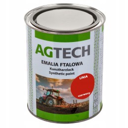 Unia raudoni lakiniai dažai 0 8l agtech 691270014