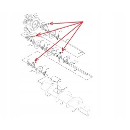 D41707800 korpusas su dar 207 guoliu