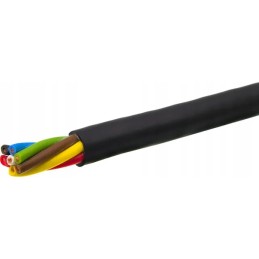 Elektros kabelis, gyslos 6 x 1 mm 2 1 x 1 5 mm