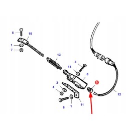 La321115750 kabelio veržlė