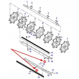 D40425000 varžtas pilnas sriegis m8 x 35
