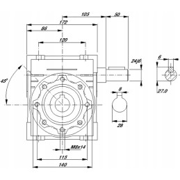 Sliekinės pavaros tipas gr i 50